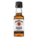 Jim Beam Bourbon White Label Miniflasche 0,05 L 40% vol